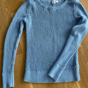 Cotton sweater/cover-up